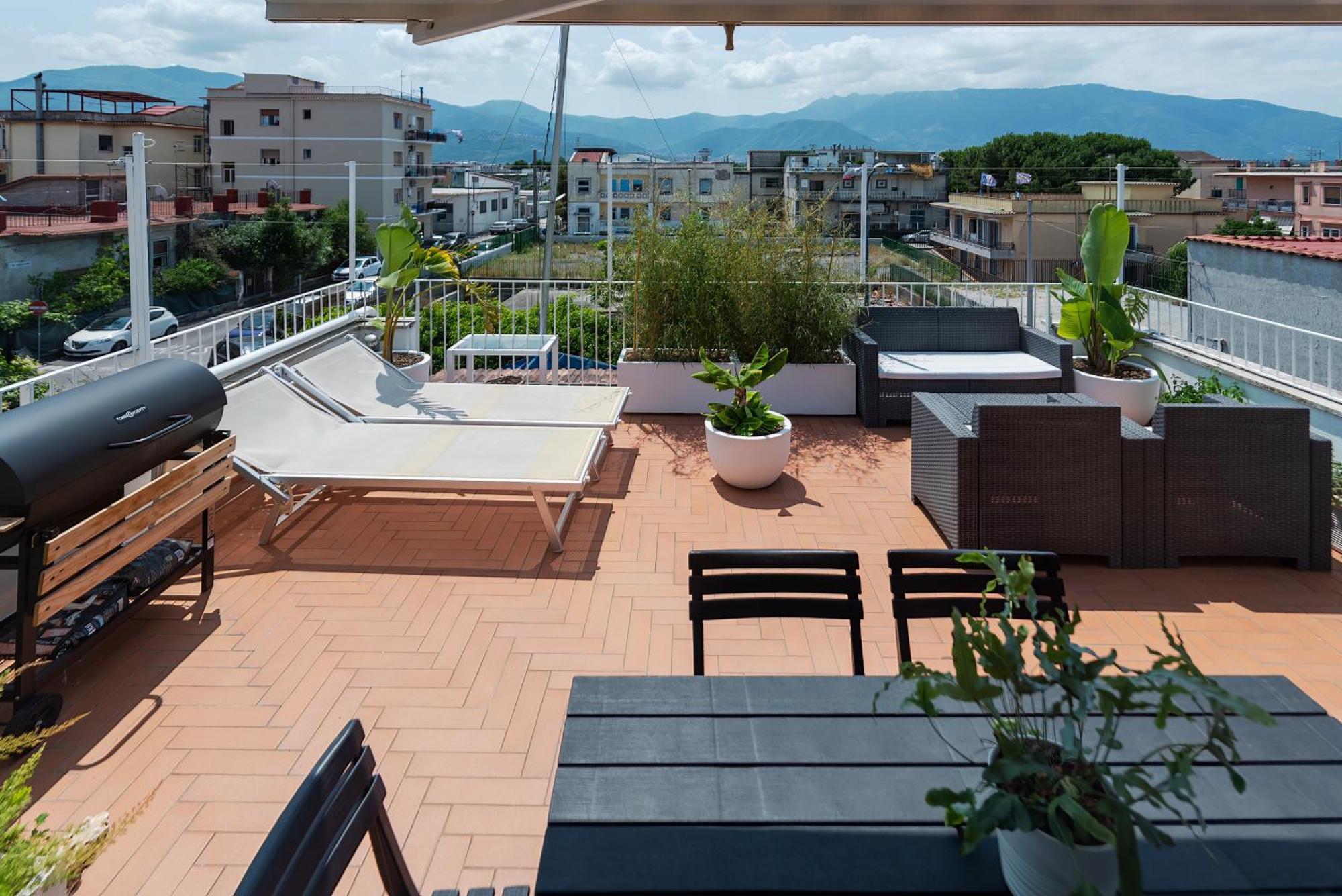 Апартаменты Terra Mia In Terrazza Помпеи Экстерьер фото